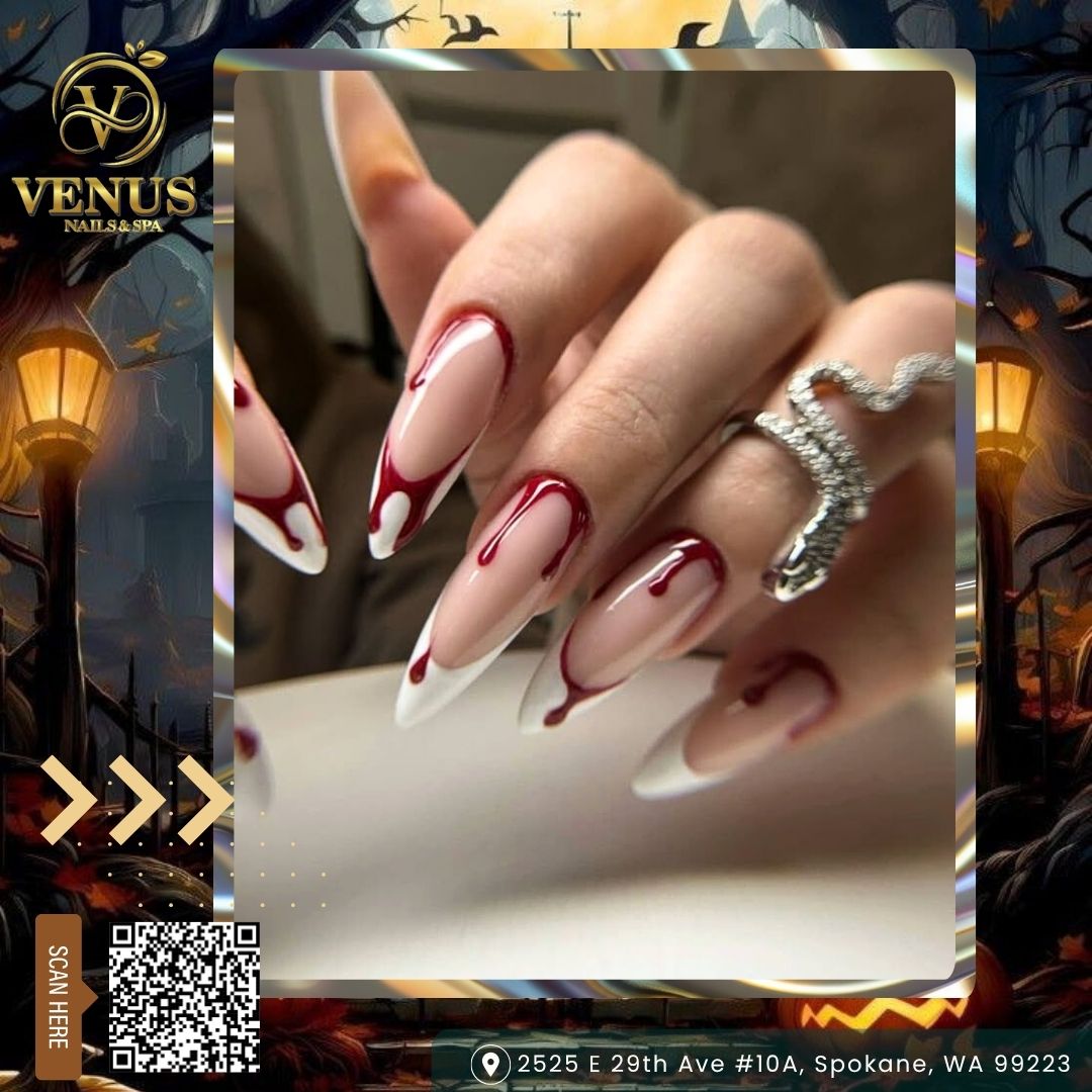 Celebrate Halloween with Nails That Express Your Style at Venus Nails Spa Spokane WA